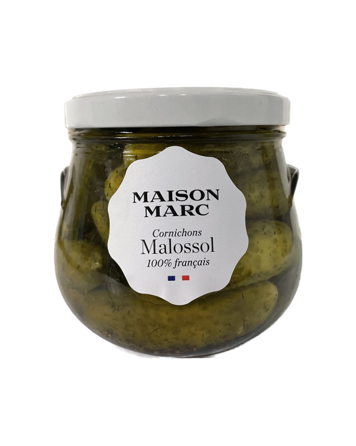Cornichons Malossol 440g L'Atelier du Plateau